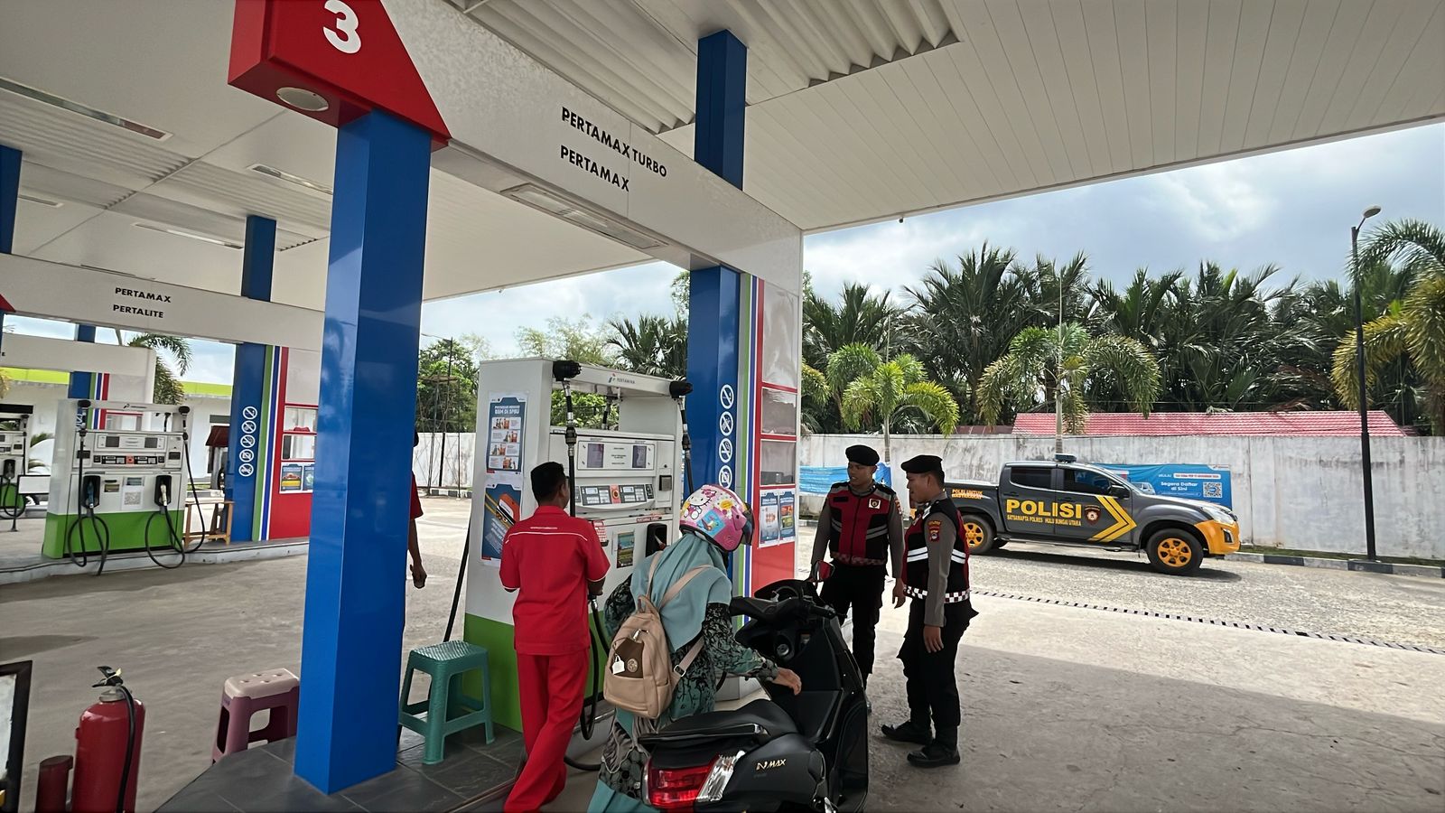 Pelaksanaan Patroli Bailang Sat Samapta Polres HSU untuk Menciptakan Situasi Kamtibmas yang Kondusif