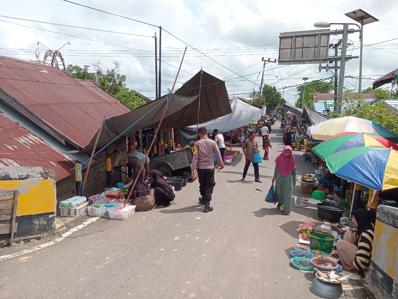Polsek Sungai Pandan Laksanakan Kegiatan Rutin Yang Ditingkatkan (KRYD)
