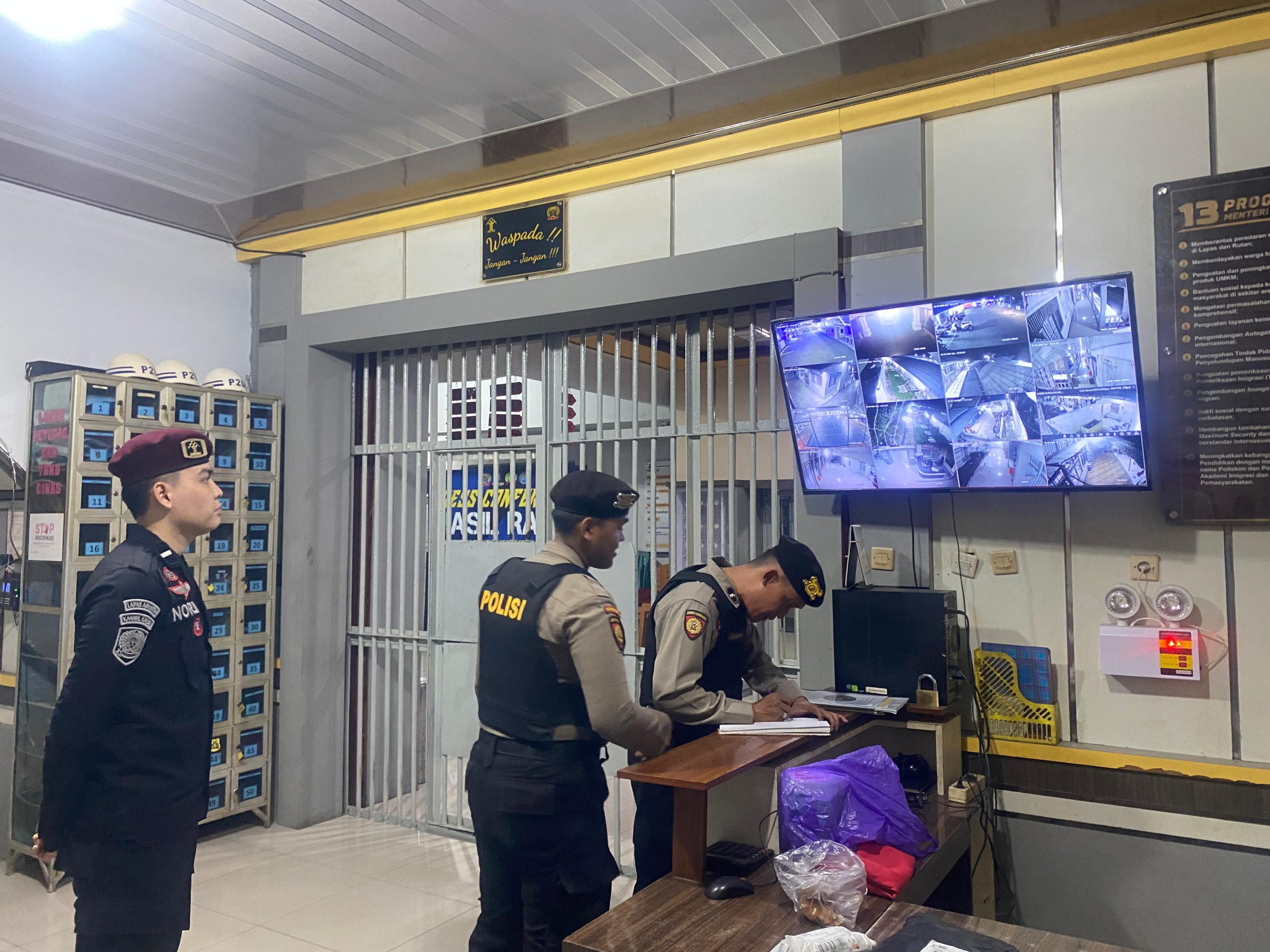 Patroli Bailang Sat Samapta Polres HSU Ciptakan Situasi Kamtibmas Aman dan Kondusif