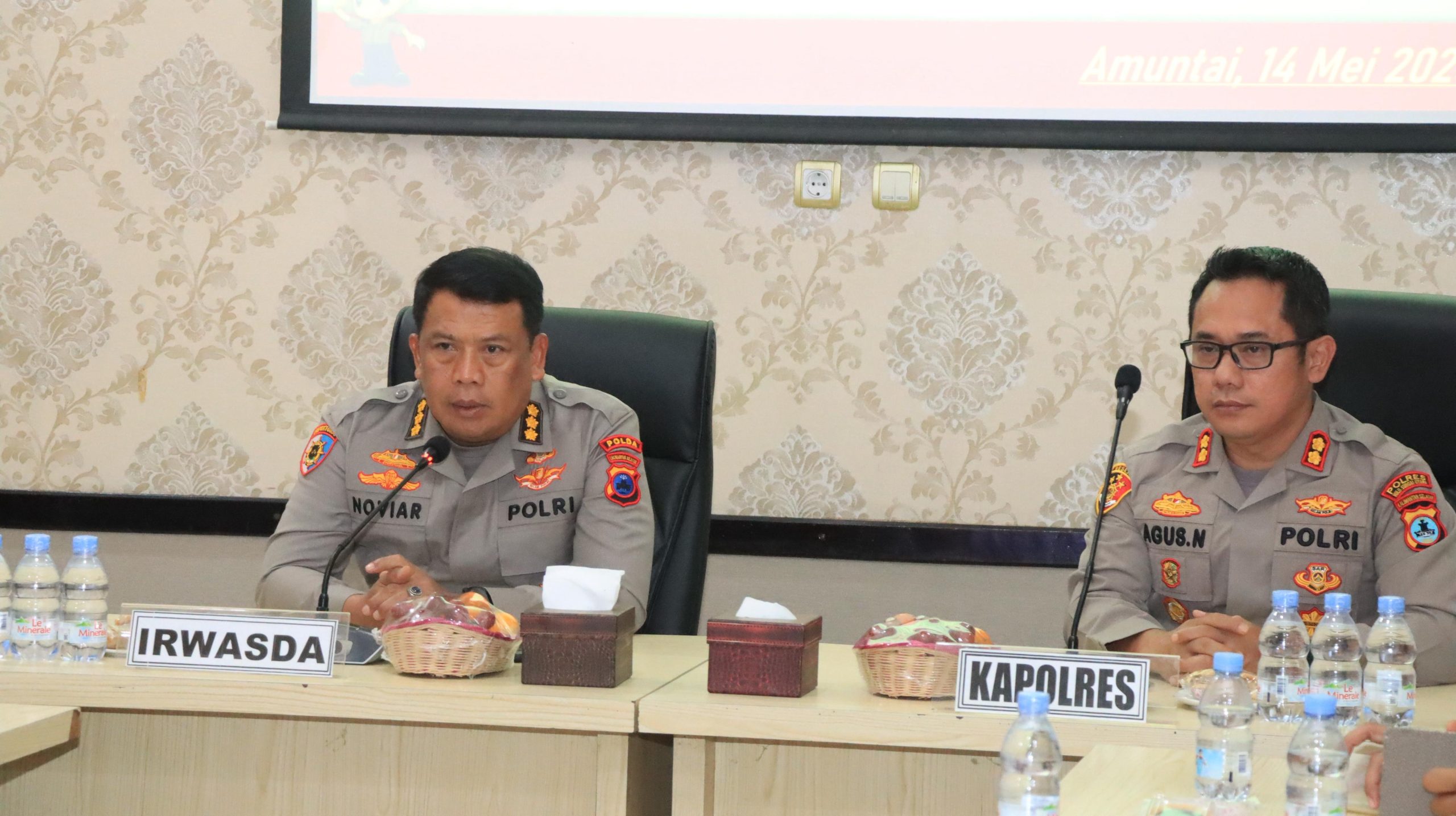 Irwasda Polda Kalsel Kombes Pol Noviar, S.I.K Tinjau Kinerja Polres HSU: Dorong Profesionalisme Lewat Audit Aspek Perencanaan dan Pengorganisasian