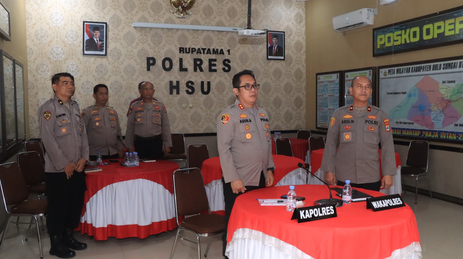 Polres Hulu Sungai Utara Gelar Kegiatan Menyanyikan Lagu Indonesia Raya, Perkuat Nasionalisme dan Cinta Tanah Air