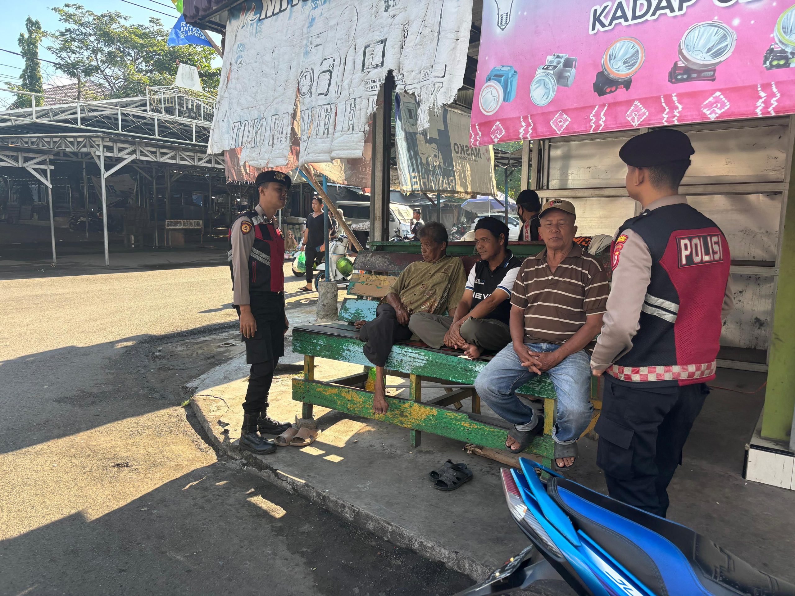 Patroli Bailang Sat Samapta Polres HSU Ciptakan Kamtibmas yang Kondusif di Daerah Hukum Polres HSU