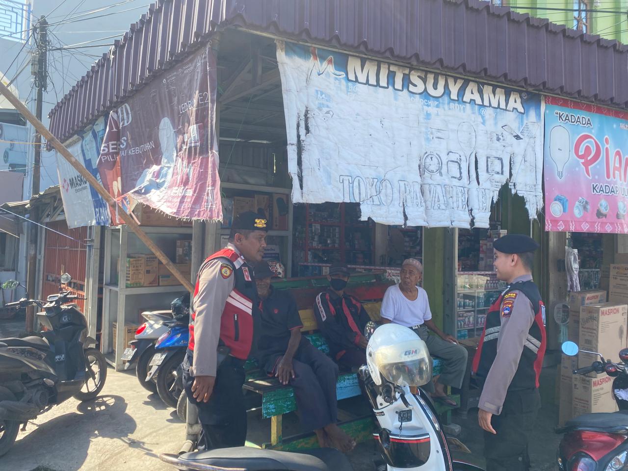 Patroli Bailang Sat Samapta Polres HSU Ciptakan Situasi Aman dan Kondusif, Cegah Tawuran serta Kejahatan Jalanan