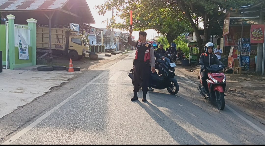 Kanit Samapta Polsek Banjang Intensifkan Patroli di Sekolah untuk Cegah Tawuran dan Balap Liar