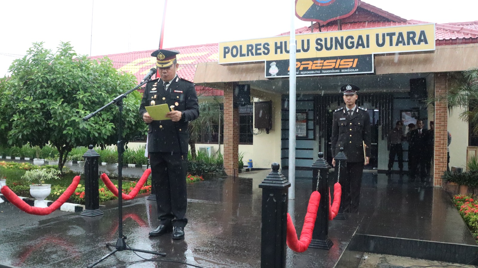 Polres HSU Gelar Upacara Peringatan Hari Lahir Pancasila, Tegaskan Komitmen Implementasi Nilai-Nilai Pancasila di Segala Bidang