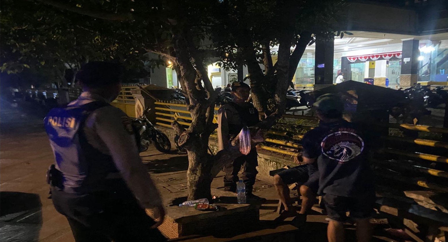 Patroli Bailang Sat Samapta Polres HSU Tingkatkan Keamanan Malam Hari, Cegah Tawuran dan Kejahatan Jalanan