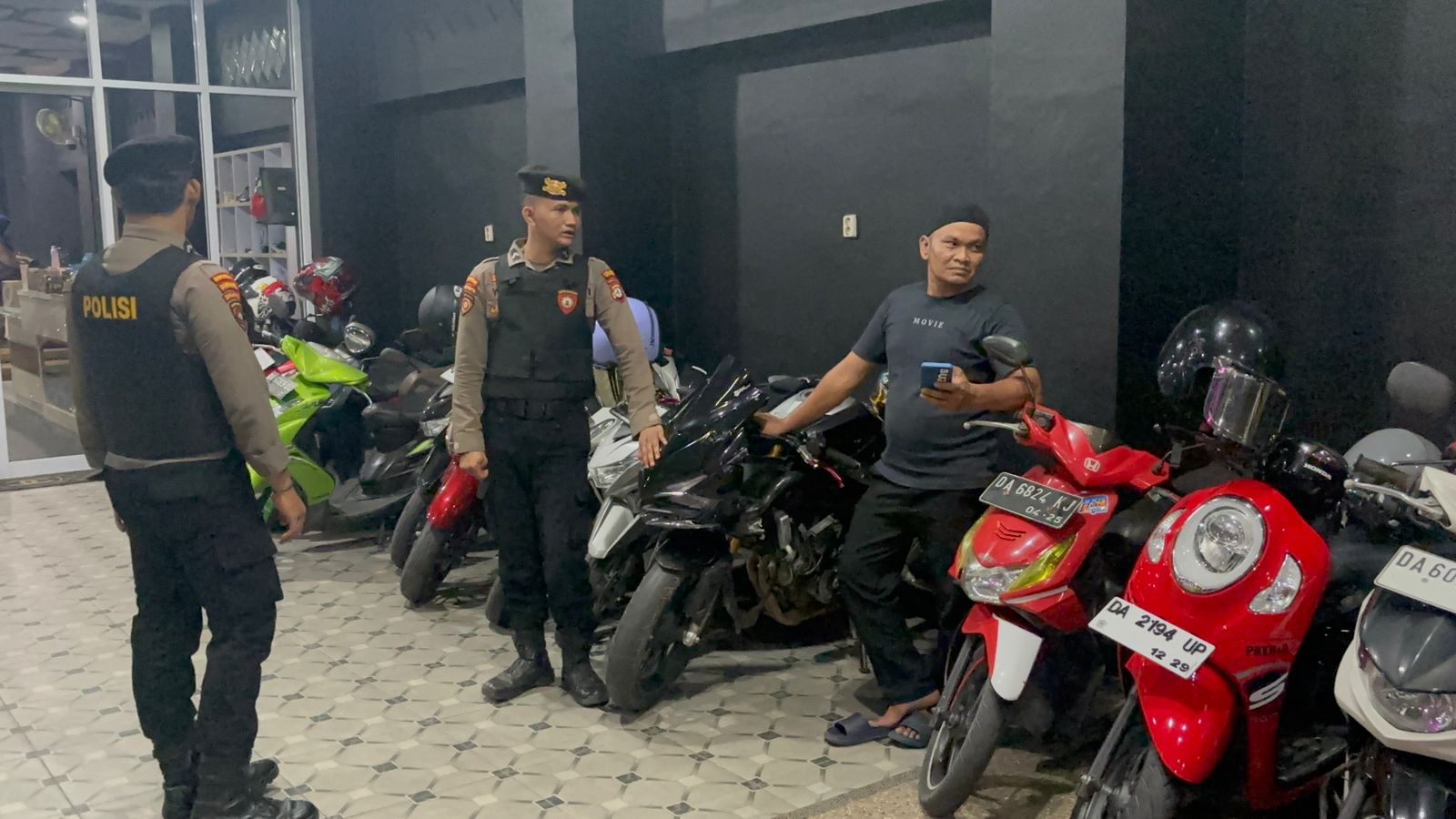 Sat Samapta Polres HSU Intensifkan Patroli Bailang Malam, Cegah Tawuran dan Kejahatan Jalanan di Hulu Sungai Utara
