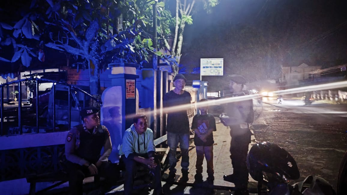 Patroli Bailang Sat Samapta Polres Hulu Sungai Utara: Antisipasi Tawuran, Balap Liar, dan Street Crime Demi Kamtibmas Kondusif