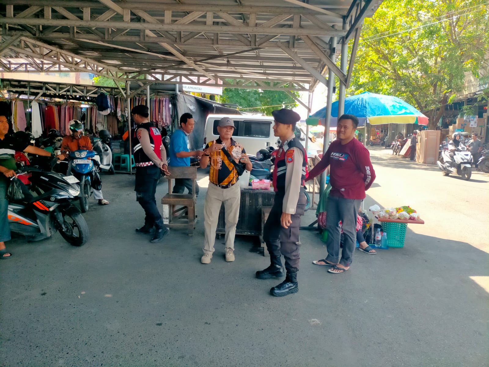 Sat Samapta Polres HSU Intensifkan Patroli Bailang, Wujudkan Kamtibmas Aman dan Kondusif di Hulu Sungai Utara