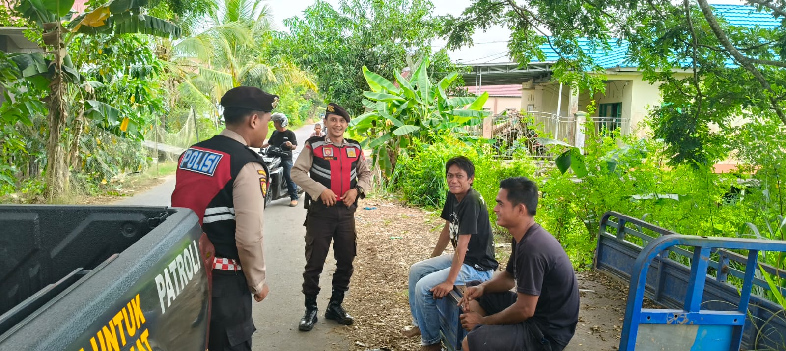 Patroli Bailang Sat Samapta Polres HSU Intensifkan Pencegahan Kejahatan Jalanan dan Ciptakan Kamtibmas Kondusif