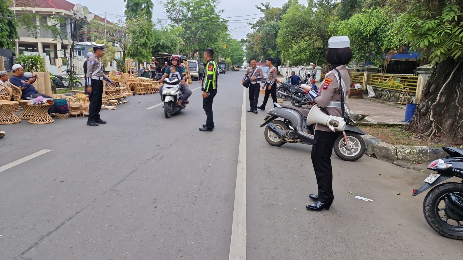 Satlantas Polres HSU Intensifkan Edukasi Keselamatan Lalu Lintas dalam Rangka Ops Patuh Intan 2025