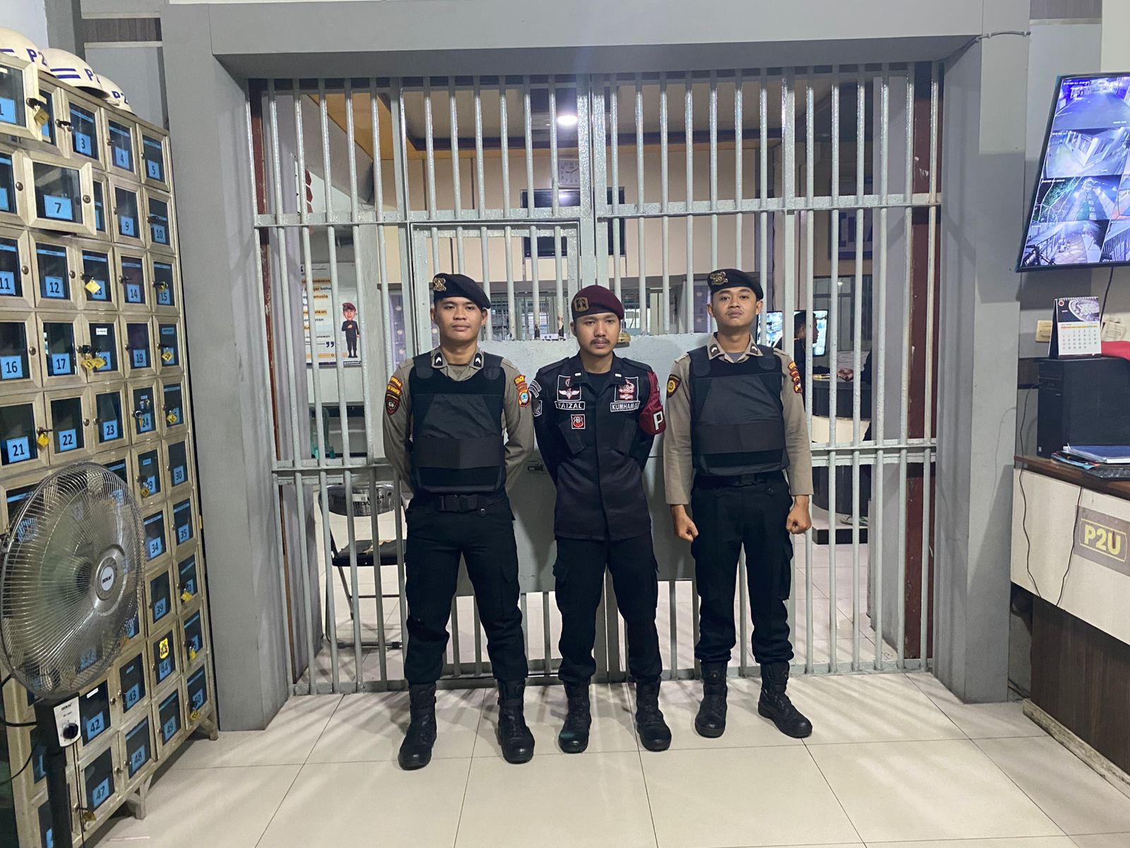 Sat Samapta Polres HSU Laksanakan Patroli Sambang di Lapas Kelas II B Amuntai, Jaga Situasi Tetap Kondusif