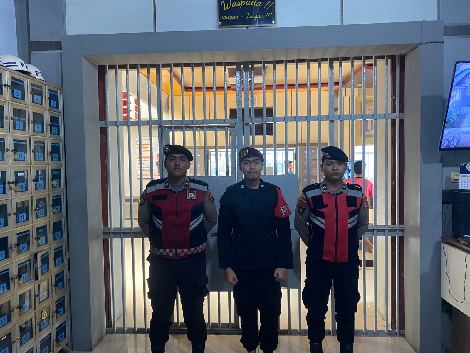 Personel Sat Samapta Polres HSU Laksanakan Patroli Sambang di Lapas Kelas II B Amuntai, Dukung Keamanan dan Fungsi Pemasyarakatan