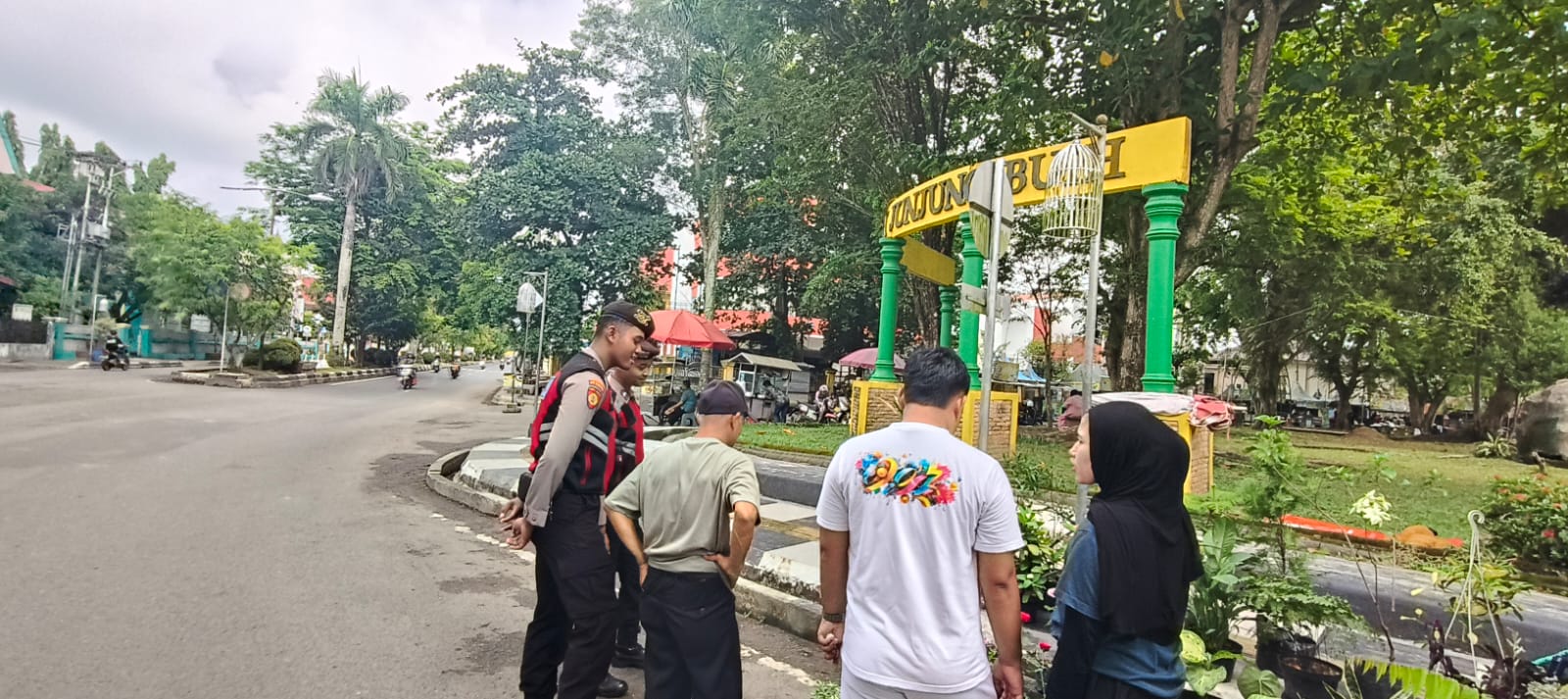 Sat Samapta Polres Hulu Sungai Utara Tingkatkan Patroli dan Pengamanan di Objek Wisata untuk Jaga Kamtibmas