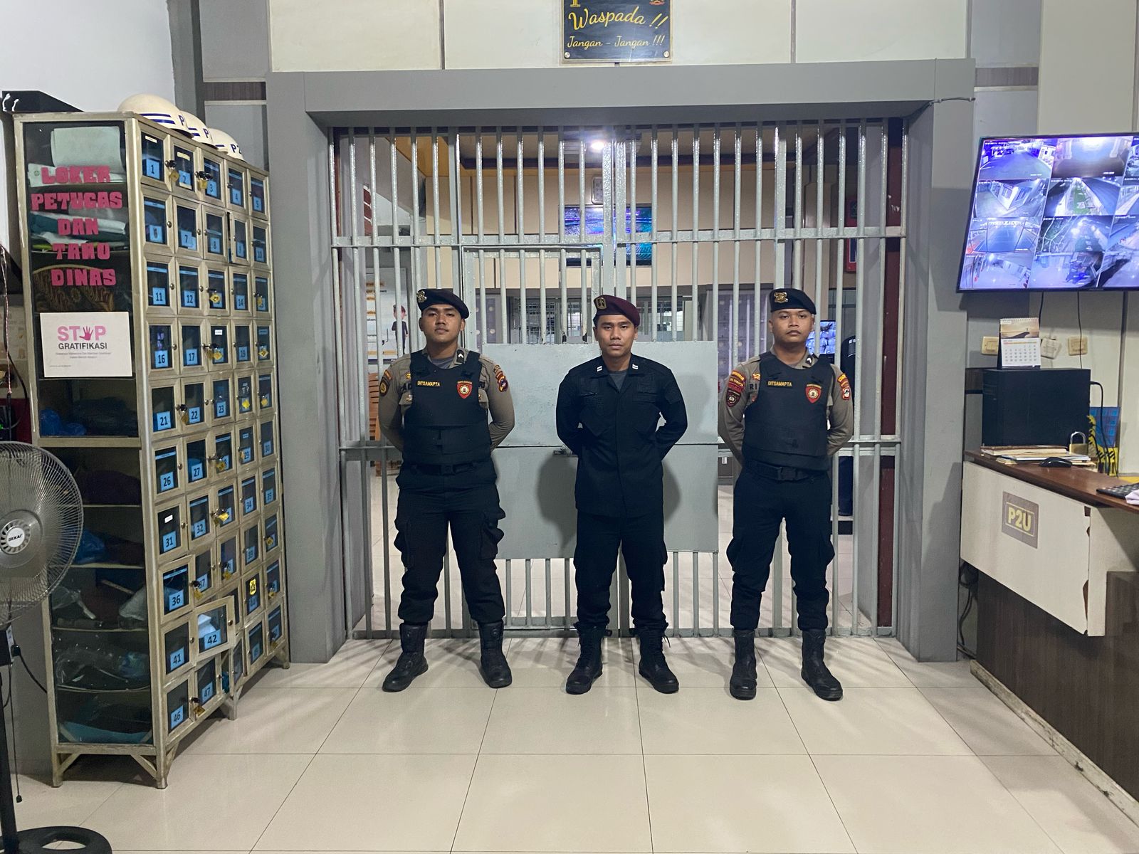 Polres HSU Gelar Patroli Sambang LP Kelas II B Amuntai, Dukung Kelancaran Tugas Pemasyarakatan