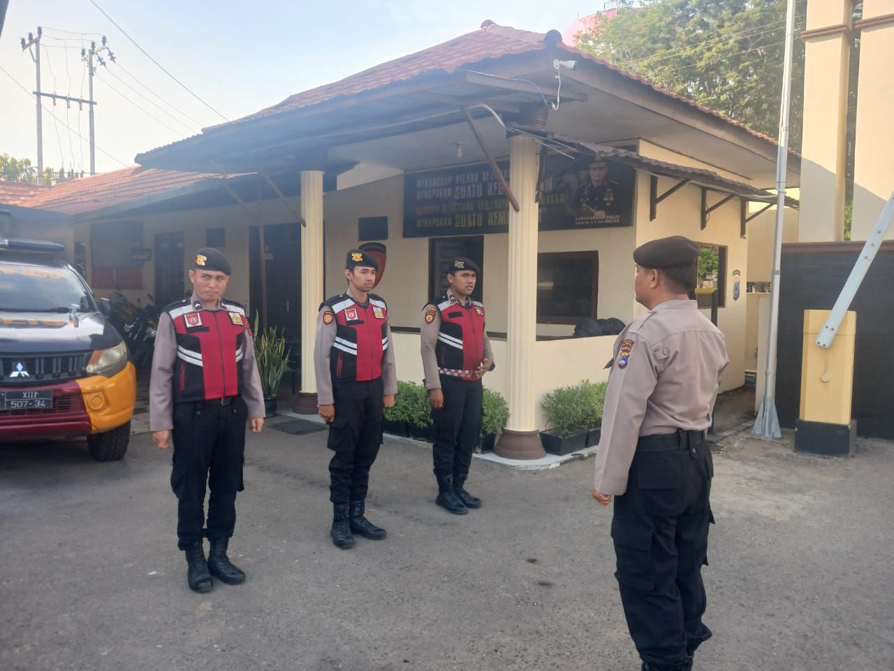Polres HSU Gelar Patroli Bailang Cegah Premanisme dan Kejahatan Jalanan