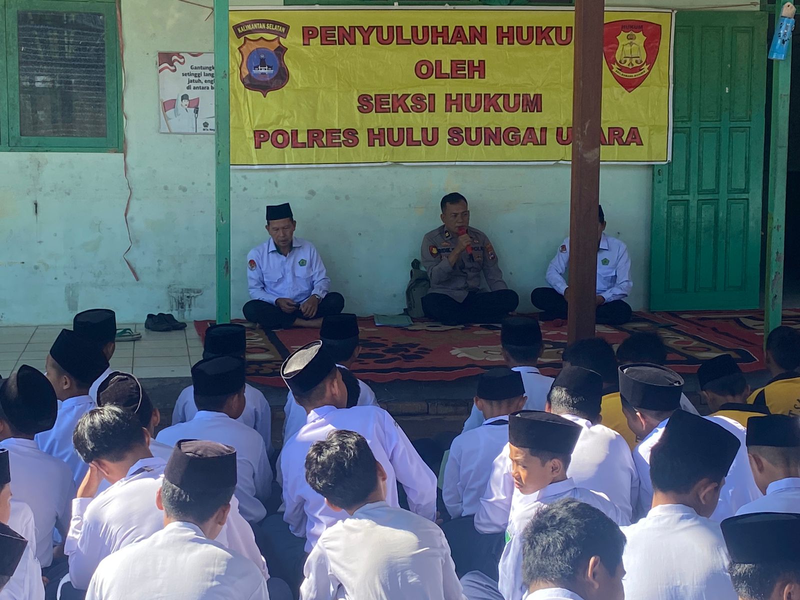 Sosialisasi dan Penyuluhan Hukum di MTsN 7 HSU: Polres HSU Tegaskan Pentingnya Anti-Narkoba, Anti Bullying dan Perlindungan Anak