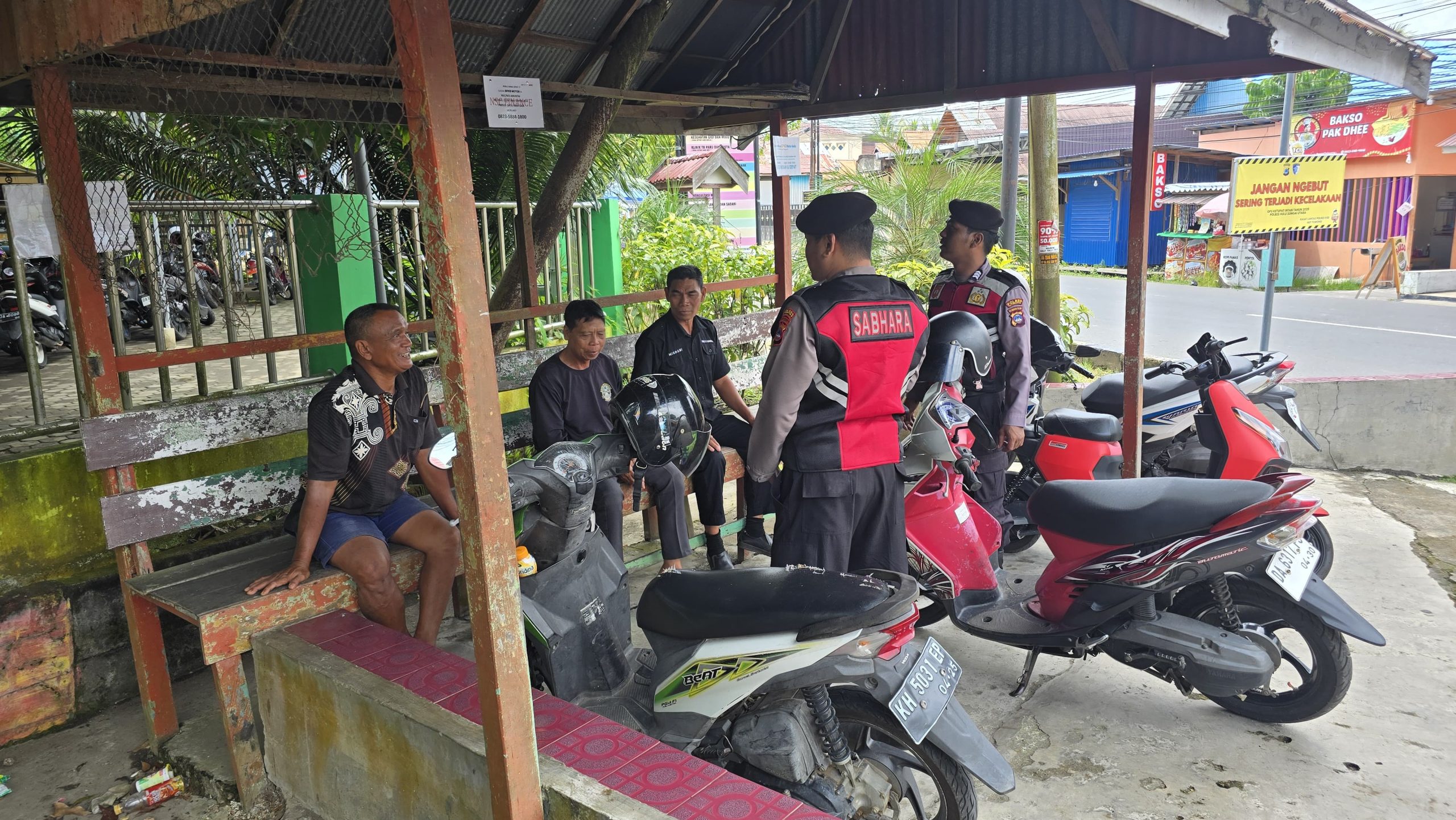 Sat Samapta Polres HSU Gelar Patroli Bailang untuk Cegah Premanisme, Tawuran, dan Kejahatan Jalanan