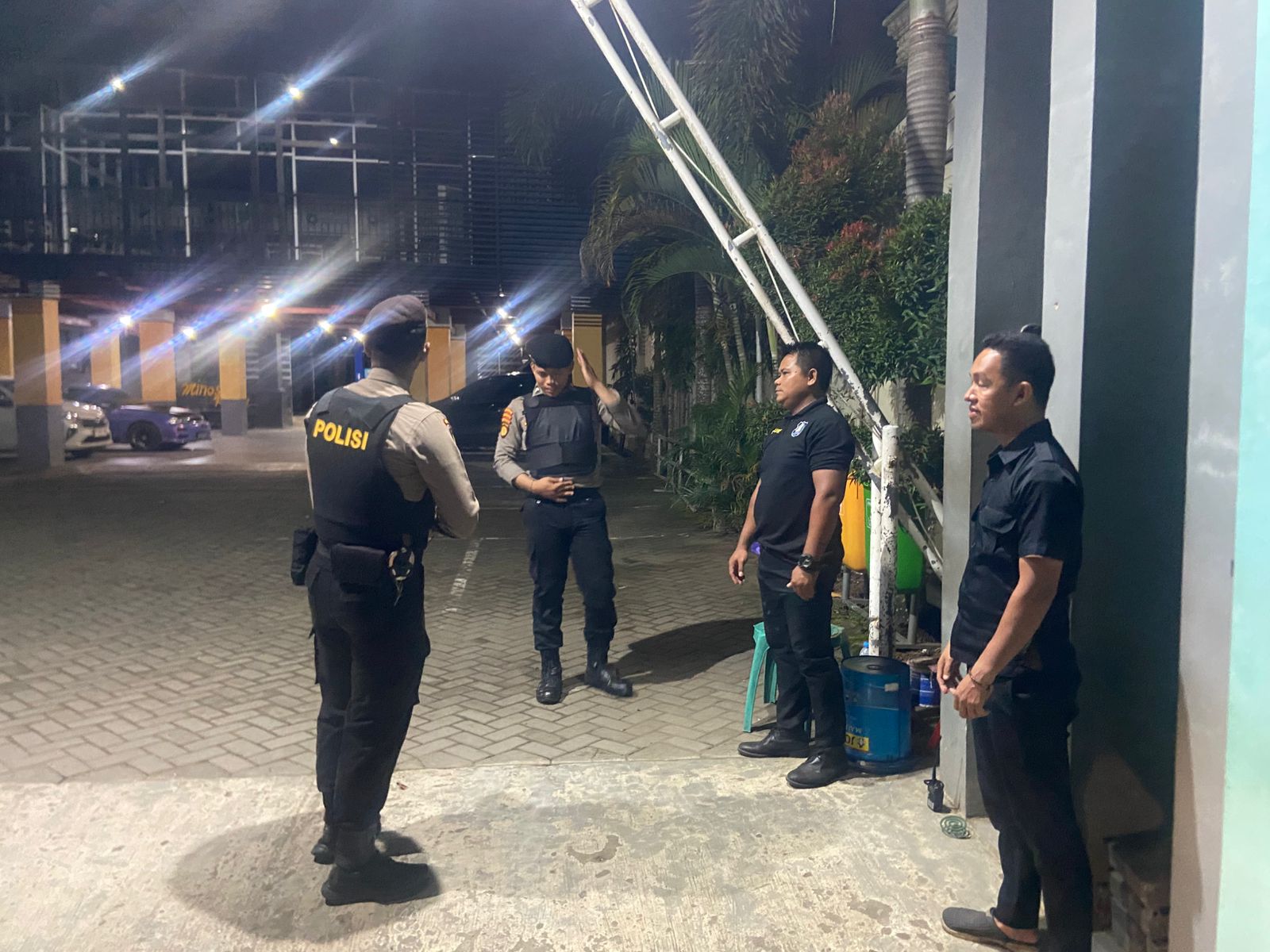 Sat Samapta Polres HSU Gelar Patroli Bailang Malam Hari, Antisipasi Premanisme dan Street Crime di Wilayah Hukum HSU