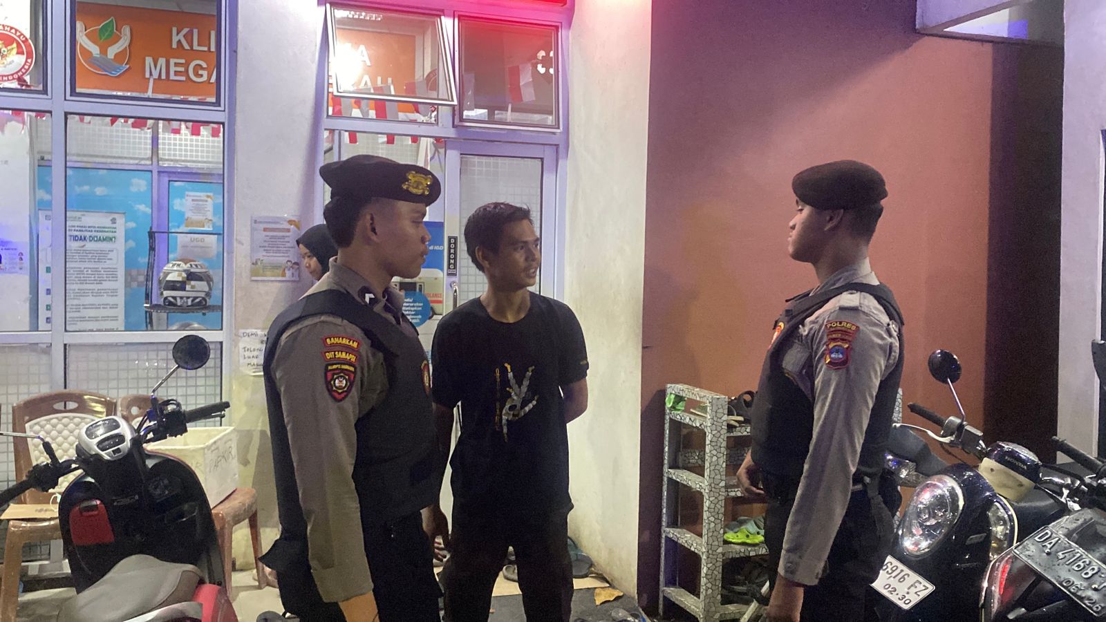 Sat Samapta Polres HSU Gelar Patroli Bailang Malam Hari, Cegah Premanisme, Tawuran, dan Aksi Kejahatan Jalanan