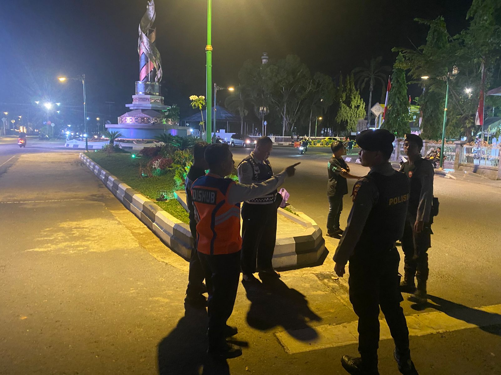 Polres HSU Gelar Patroli Malam untuk Tekan Aksi Premanisme, Tawuran, dan Balap Liar