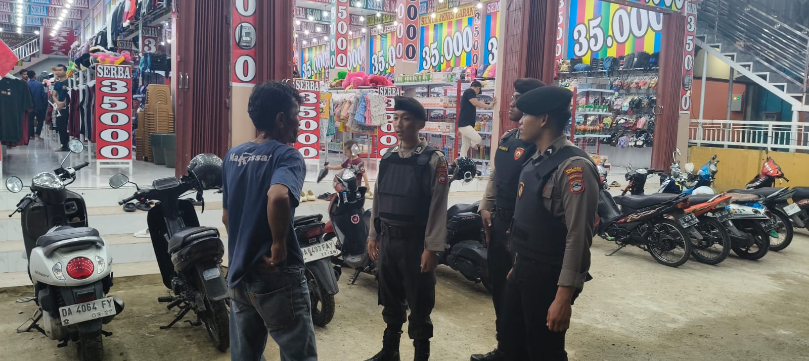 Sat Samapta Polres HSU Gelar Patroli Malam untuk Cegah Premanisme, Balap Liar, dan Kejahatan Jalanan