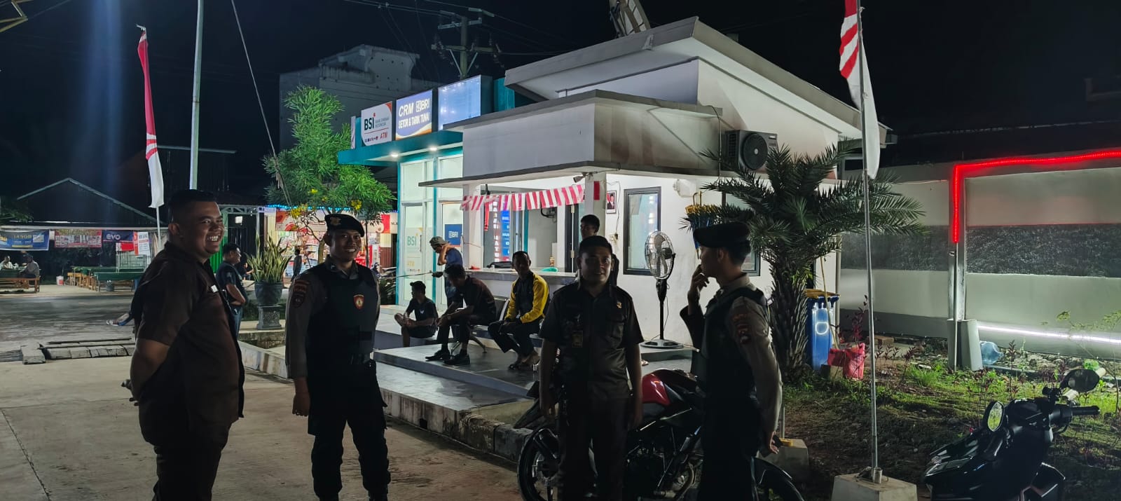 Polres HSU Gelar Patroli Bailang Sat Samapta, Antisipasi Premanisme, Tawuran, dan Aksi Jalanan di Malam Hari