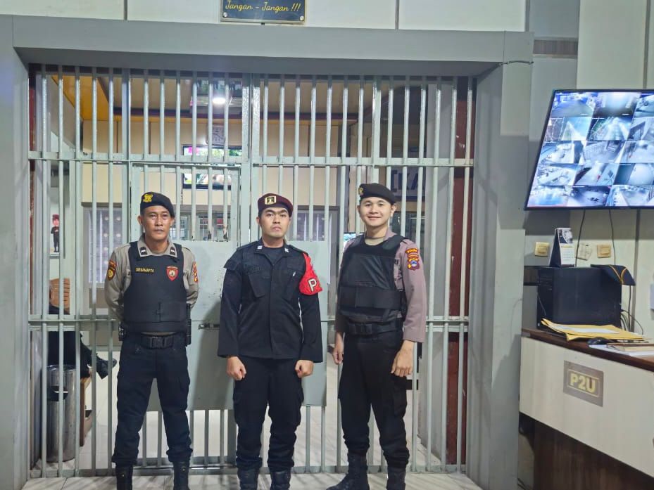 Sat Samapta Polres HSU Laksanakan Patroli Sambang di Lapas Kelas II B Amuntai, Wujudkan Sinergitas dengan Pemasyarakatan