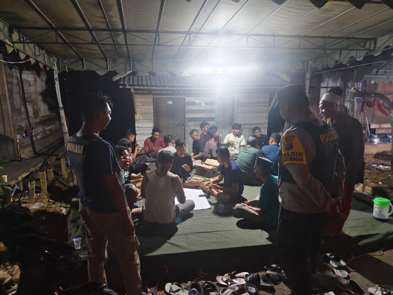 Polsek Babirik Intensifkan Patroli Dialogis dan Sambang untuk Jaga Keamanan di Desa Babirik Hilir