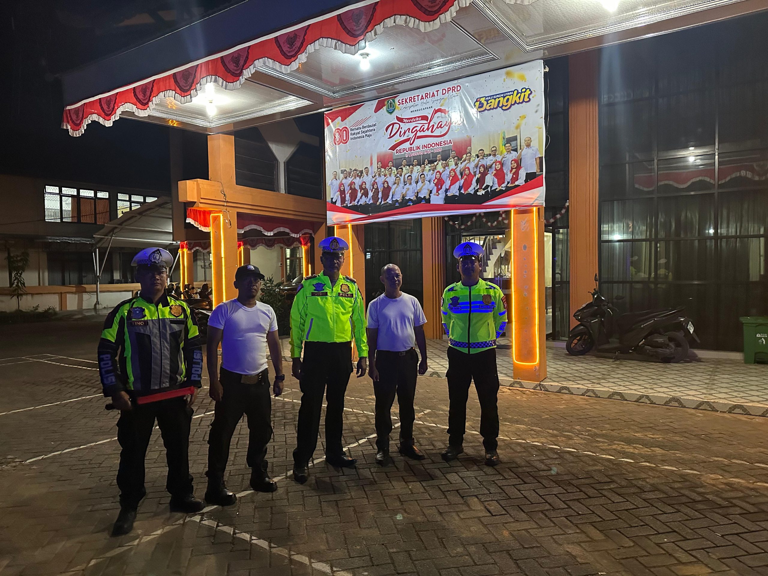 Patroli Sat Lantas Polres HSU Jamin Kelancaran Lalu Lintas dan Kondusivitas Wilayah, Kapolres HSU AKBP Agus Nuryanto Tegaskan Komitmen Pelayanan Aman dan Humanis