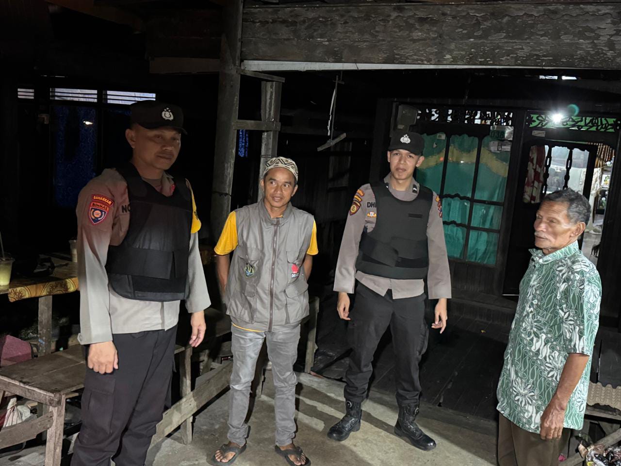 Polsek Babirik Gelar Patroli Dialogis dan Sambang, Perkuat Keamanan serta Bangun Kepercayaan Masyarakat