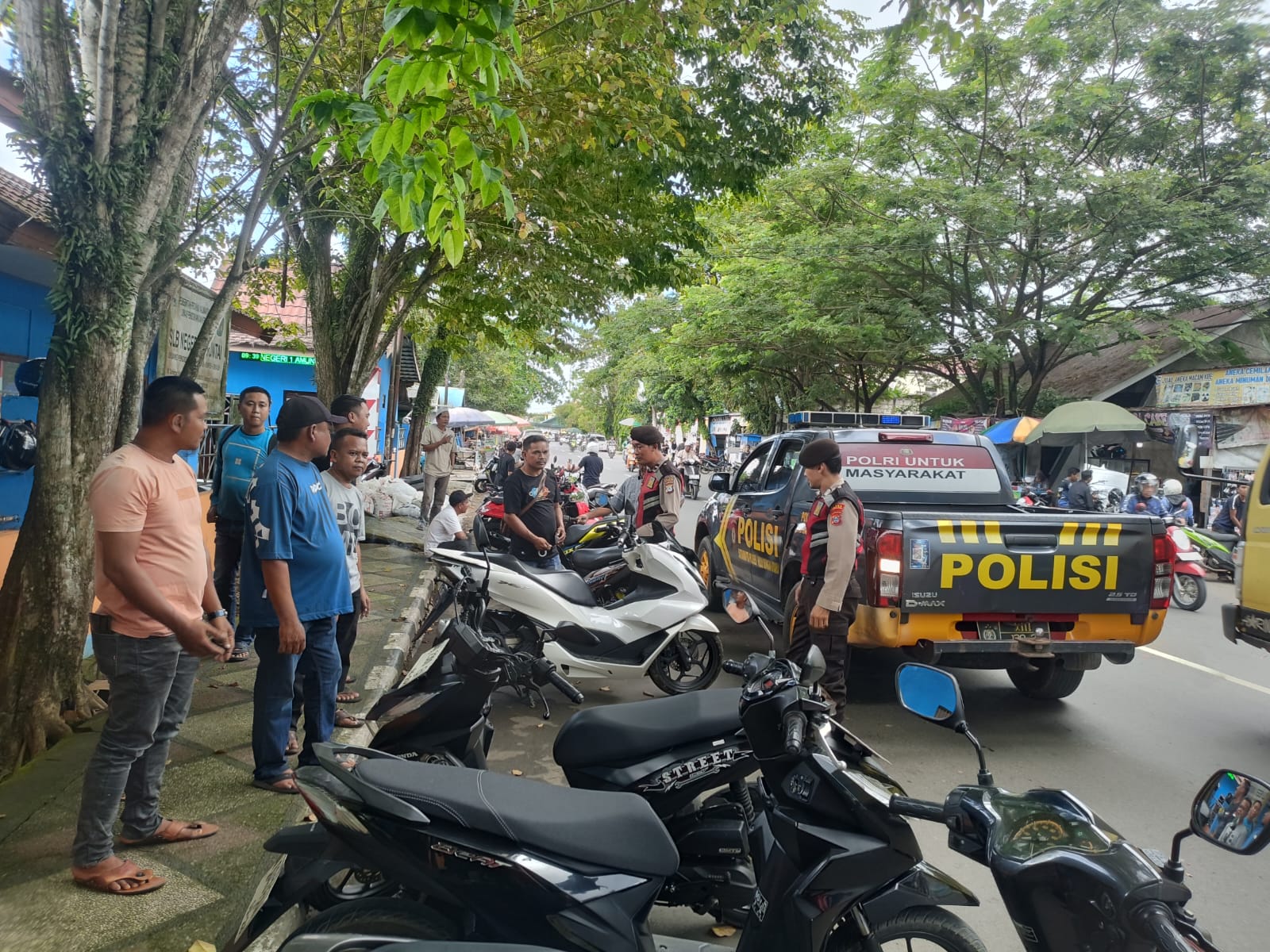 Patroli Bailang Sat Samapta HSU Gagalkan Premanisme, Tawuran, dan Balap Liar di Cagar Potensi Kamtibmas