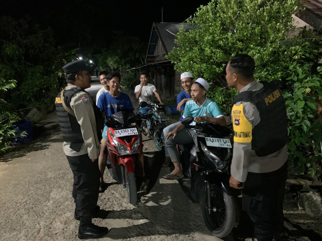 Polsek Amuntai Utara Dukung Program D. Beyond Trust dengan Patroli Dialogis dan Pengamanan Aktif Cegah Premanisme