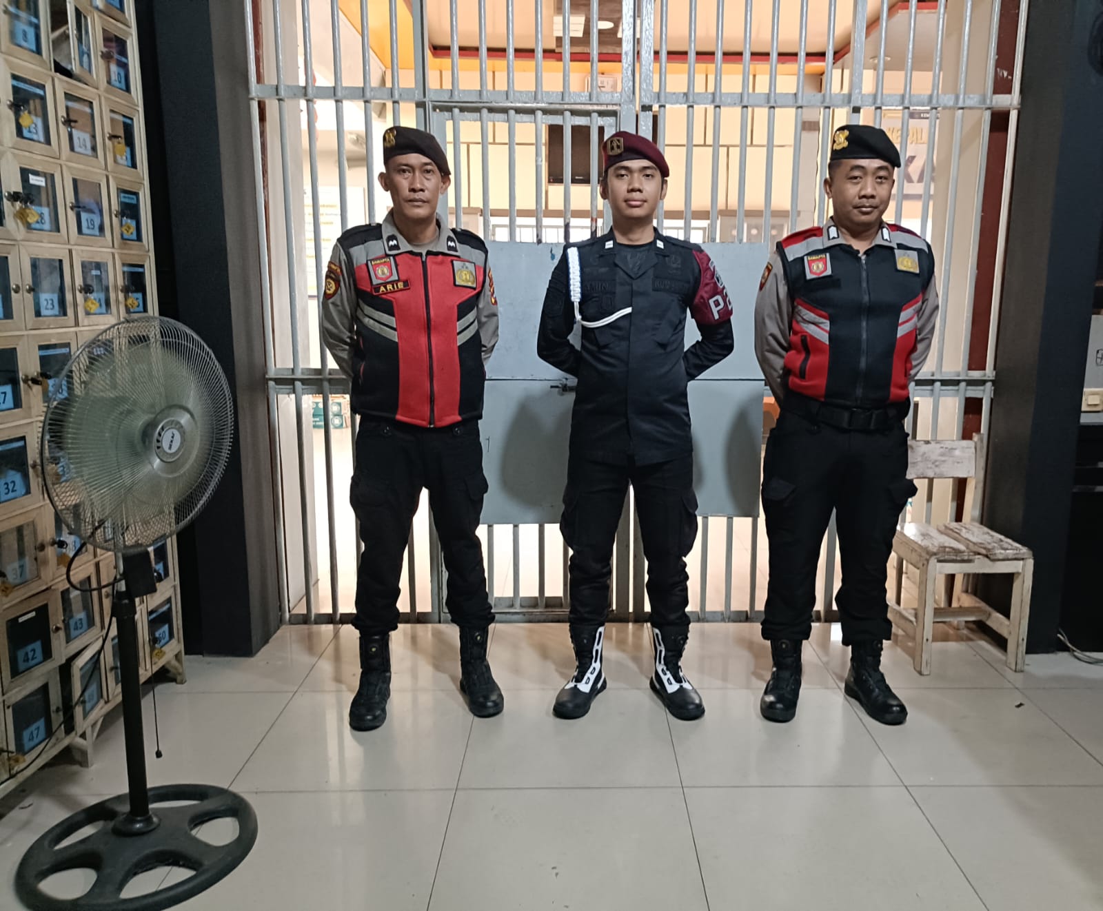 Personel Sat Samapta Polres HSU Laksanakan Patroli Sambang di Lapas Kelas II B Amuntai, Dukung Tugas Pemasyarakatan