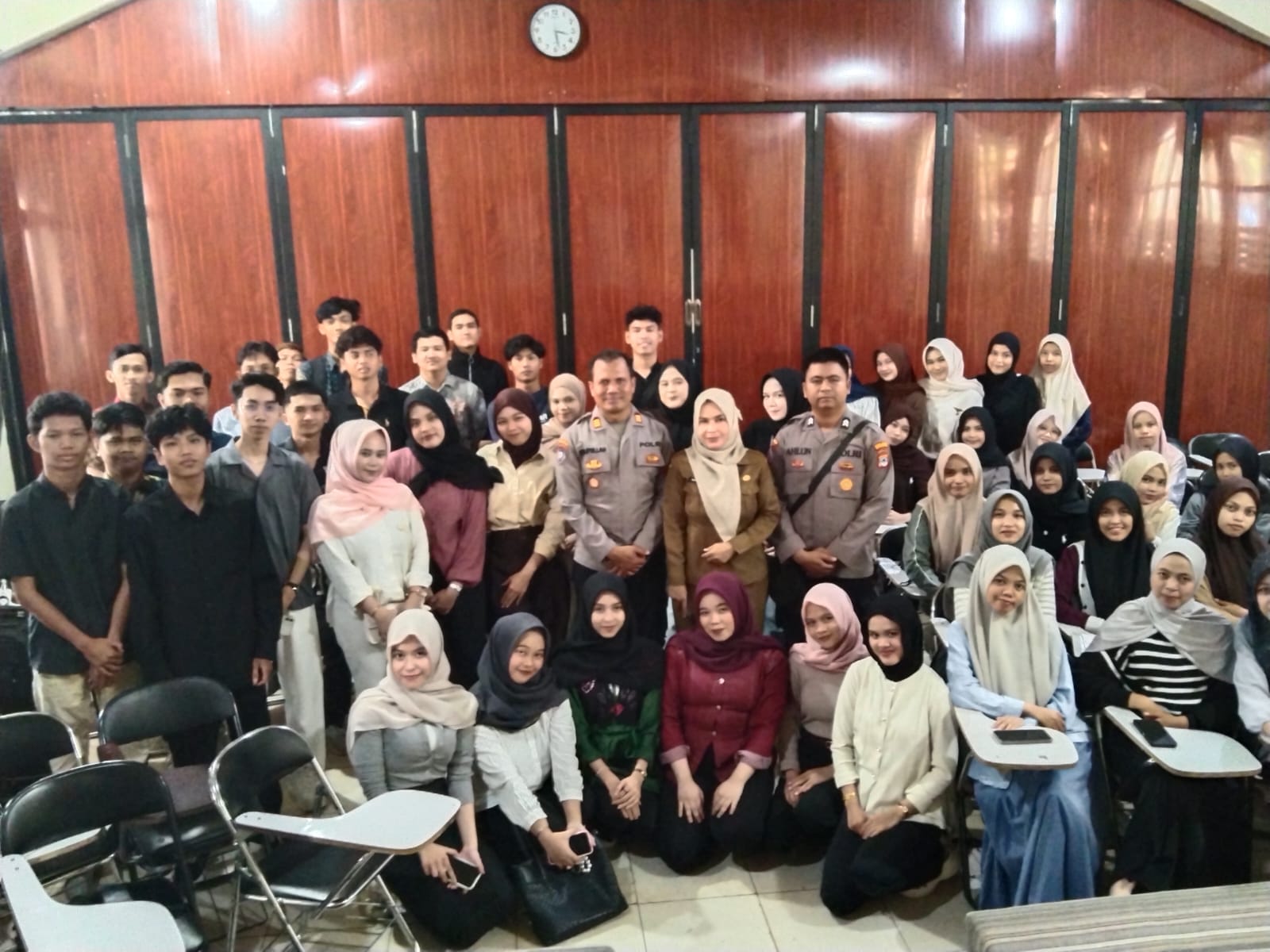 Satbinmas Polres HSU Gelar “Goes To Campus” di STIA Amuntai, Beri Pemahaman Hukum Lewat Etika Administrasi Publik
