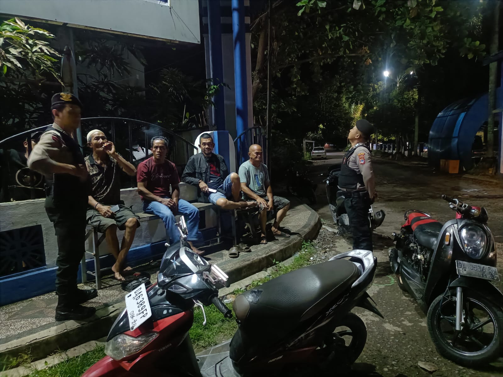 Sat Samapta Polres HSU Gelar Patroli Bailang Malam Hari, Cegah Aksi Premanisme dan Kejahatan Jalanan