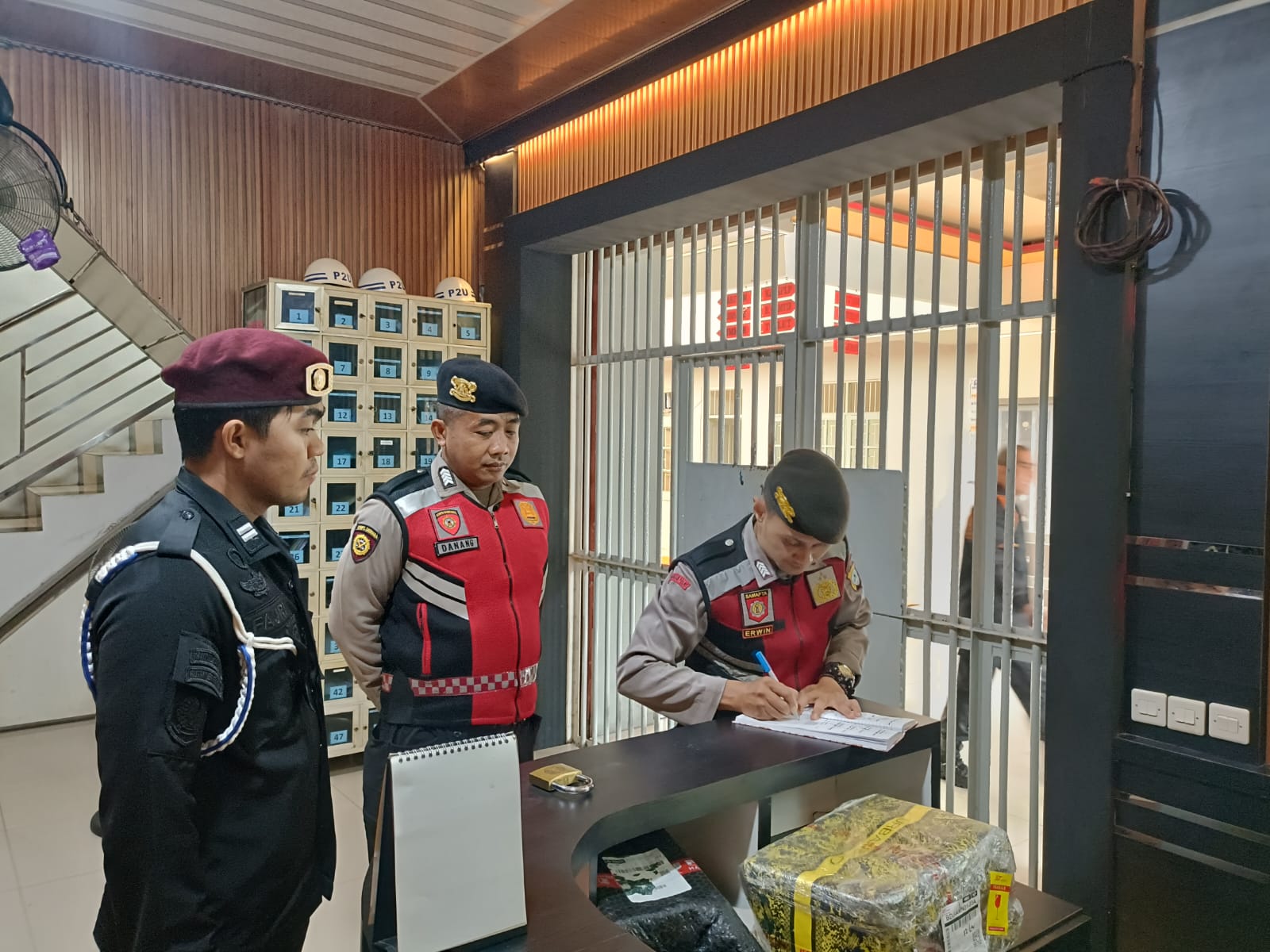 Perkuat Sinergitas Antar Instansi, Sat Samapta Polres HSU Intensifkan Patroli Sambang ke Lapas Kelas II B Amuntai