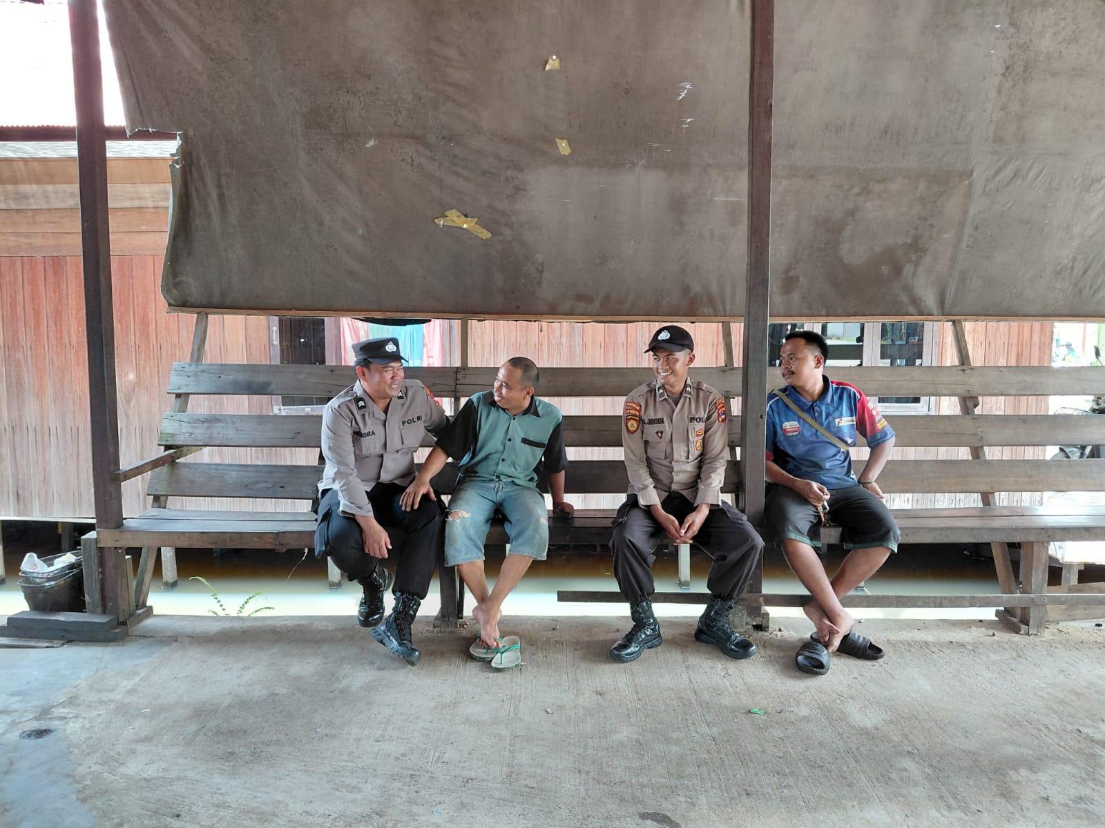 Polsek Babirik Gelar KRYD dan Patroli Dialogis di Wilayah Hukum