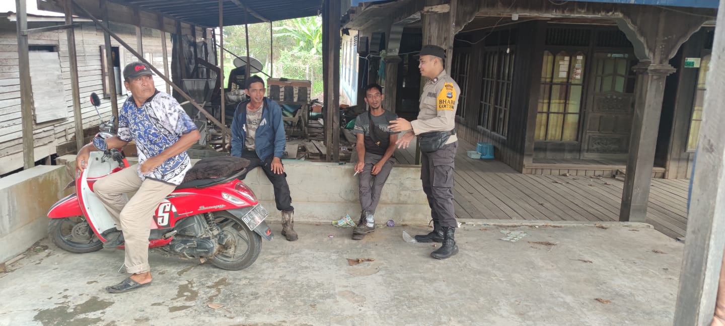 Polsek Babirik Laksanakan Patroli Dialogis dan Sambang, Perkuat Keamanan dan Kedekatan dengan Masyarakat