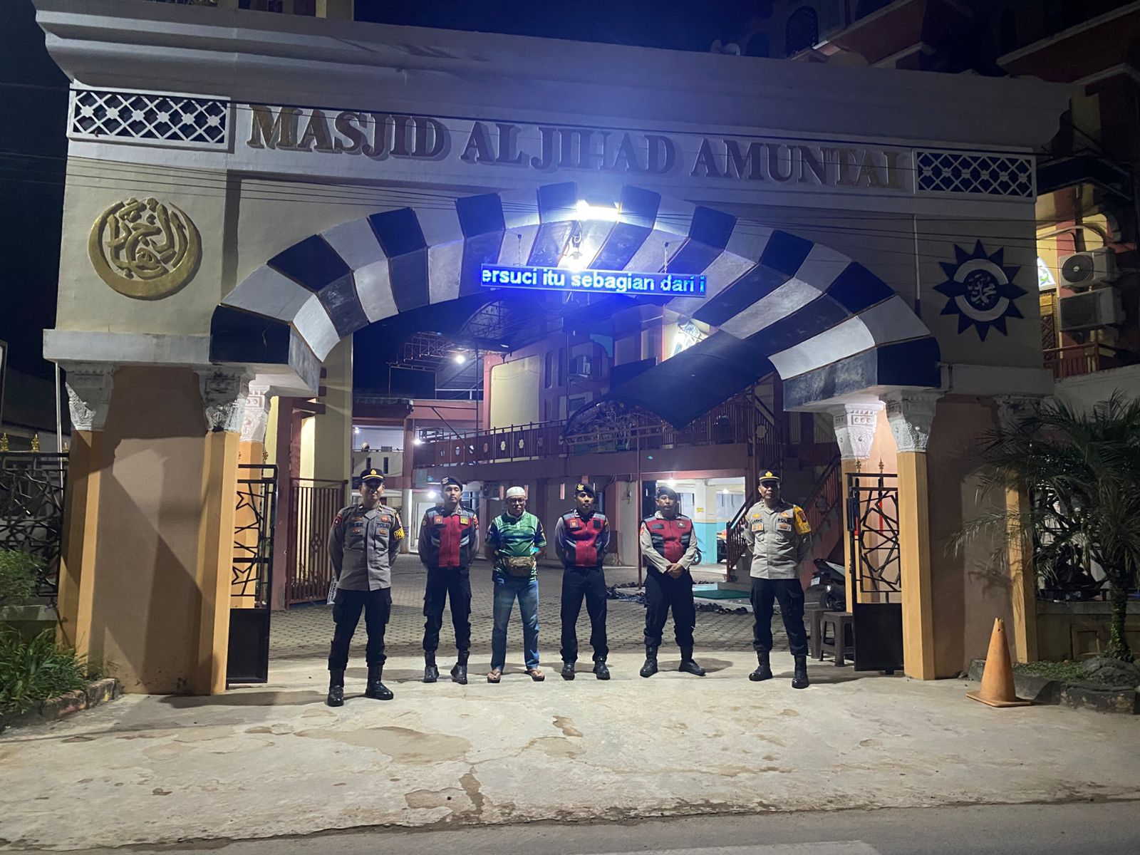 Polres HSU Laksanakan Patroli dan Pengamanan Sholat Tarawih Ramadhan 1447 H untuk Ciptakan Kondisi Aman dan Nyaman Beribadah