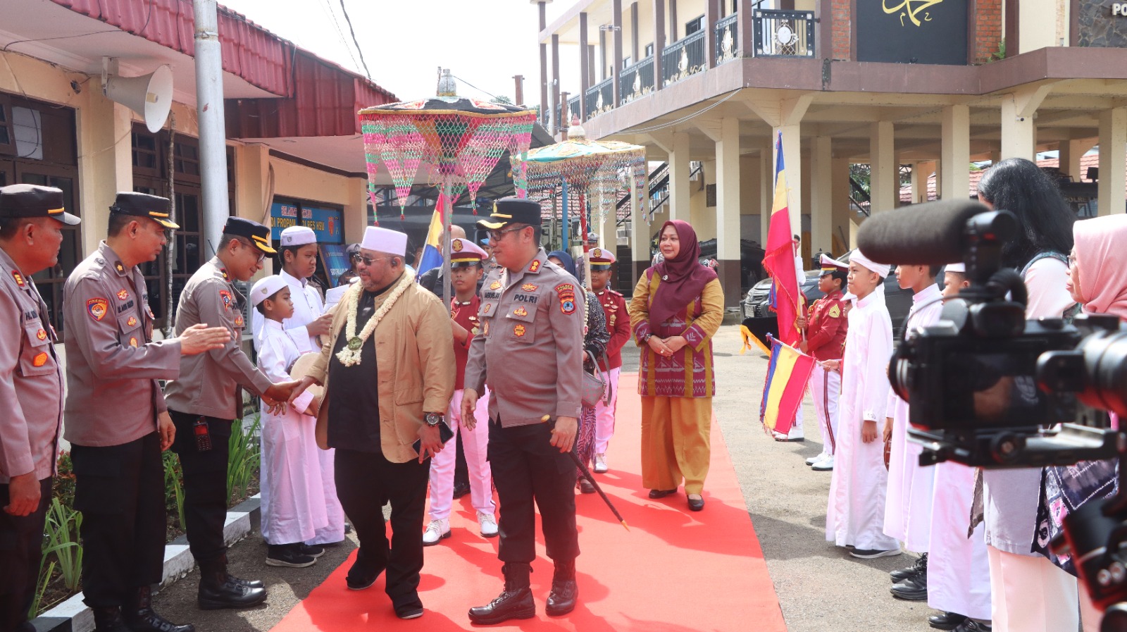 Anggota Komisi III DPR RI Habib Aboe Bakar Al-Habsyi, SE., Kunjungan Kerja ke Polres Hulu Sungai Utara