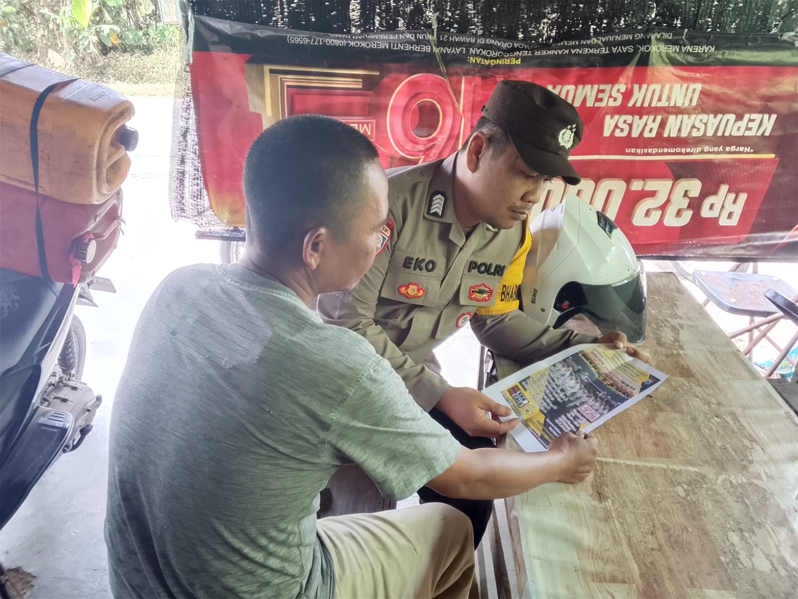 Polres HSU Sosialisasikan Penerimaan Anggota Polri TA 2026 di Desa Tayur, Ajak Generasi Muda Siap Seleksi Taruna Akpol, Bintara, dan Tamtama