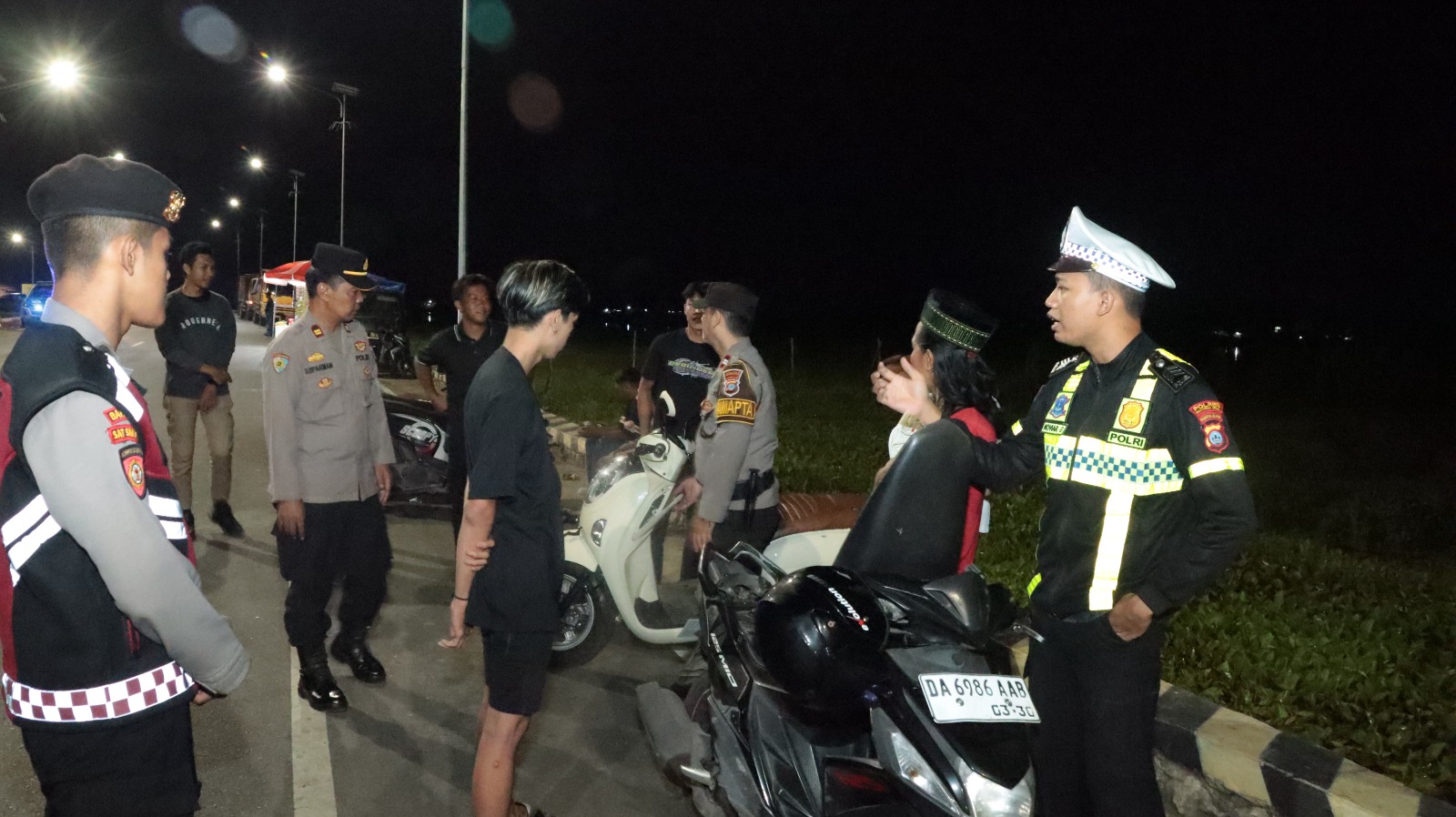 Polres HSU Gelar Patroli Rutin Ditingkatkan Selama Ramadan untuk Jaga Sitkamtibmas Tetap Kondusif di Wilayah Amuntai