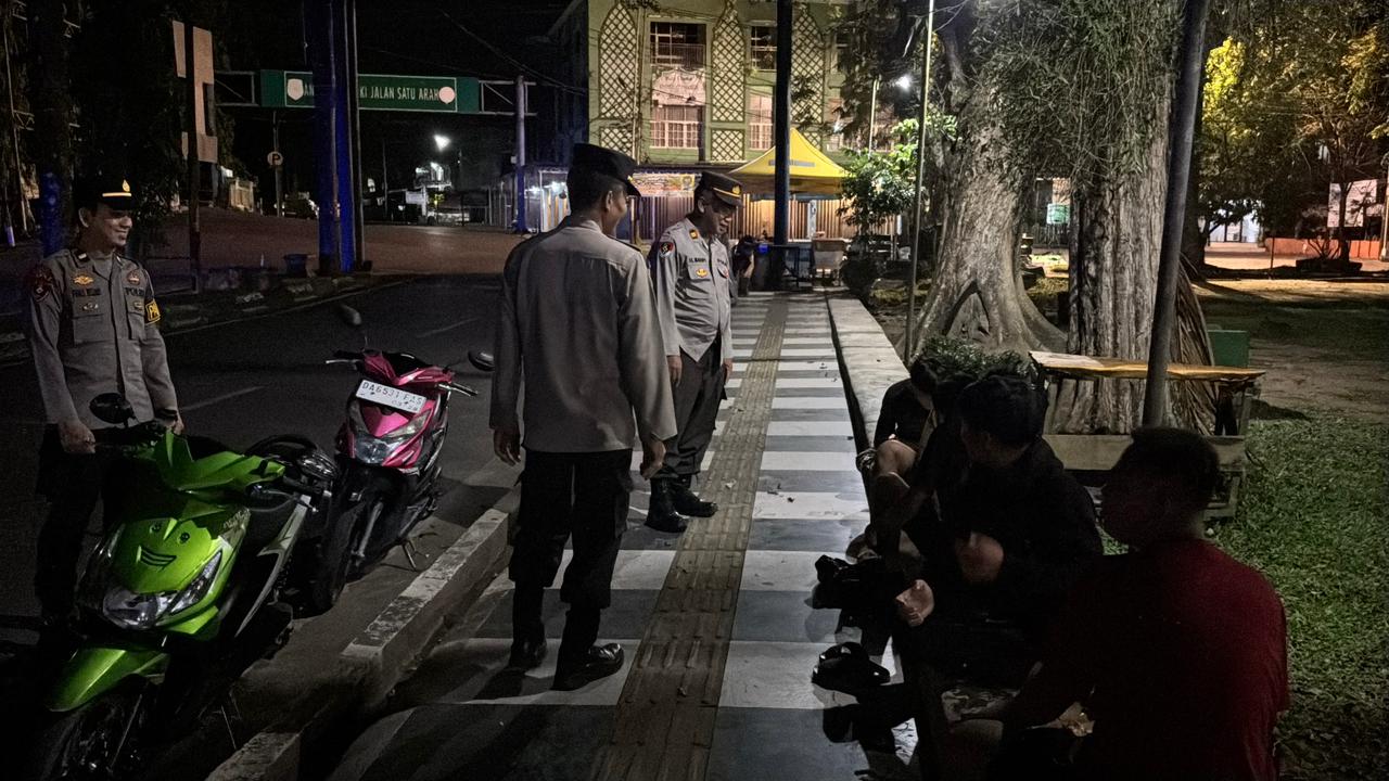 Polres HSU Gelar Patroli Dini Hari Selama Bulan Ramadhan untuk Cegah Gangguan Kamtibmas
