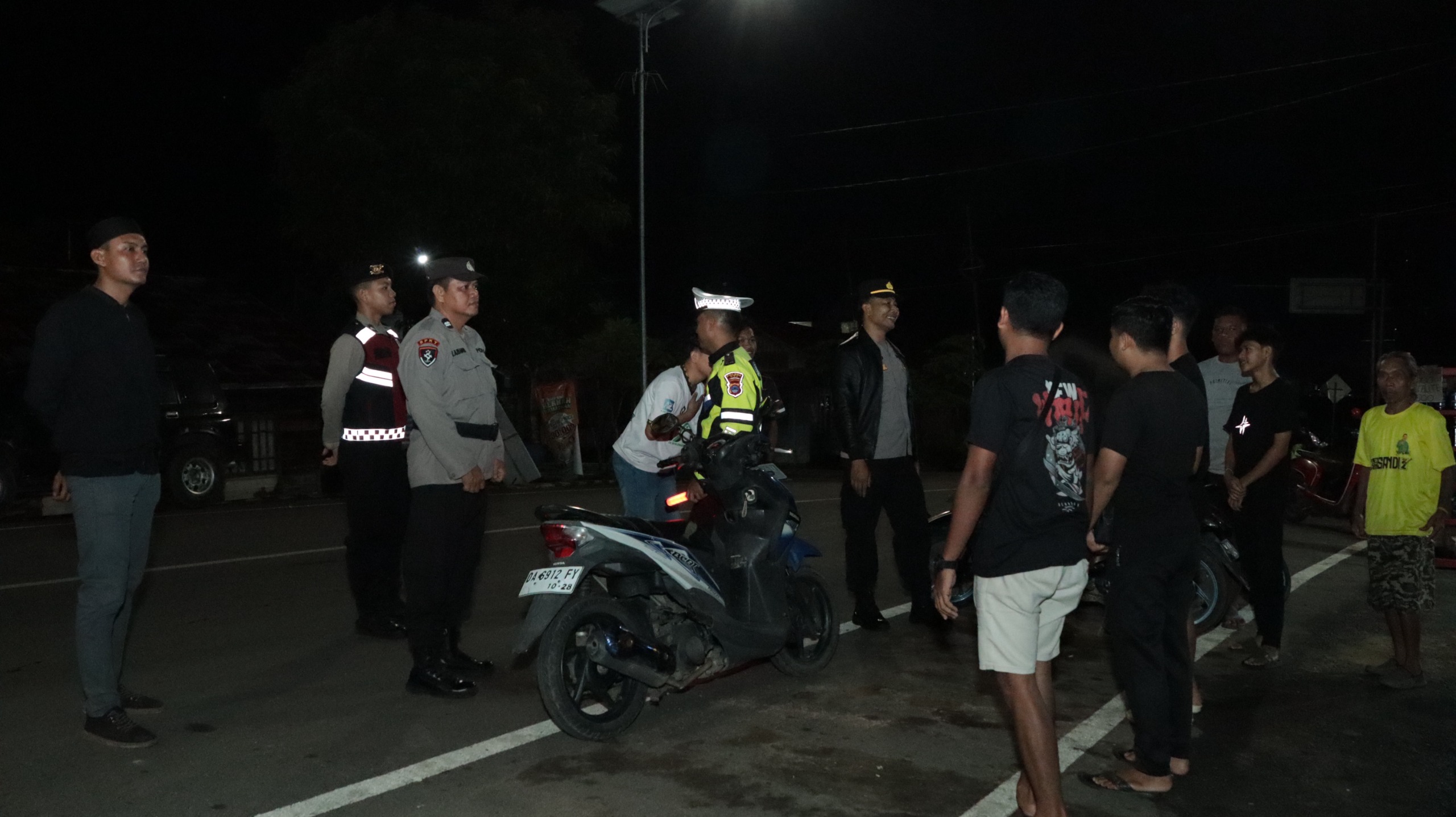 Polres Hulu Sungai Utara Gencarkan Patroli Rutin Ditingkatkan (KRYD) Selama Bulan Ramadhan Demi Ciptakan Sitkamtibmas Kondusif