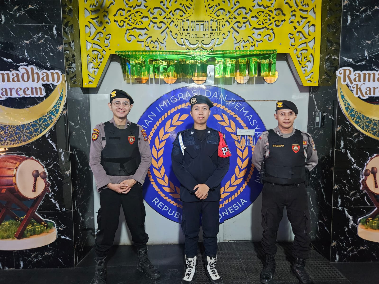 Sat Samapta Polres HSU Laksanakan Patroli Sambang ke Lapas Kelas IIB Amuntai Guna Dukung Fungsi Pemasyarakatan