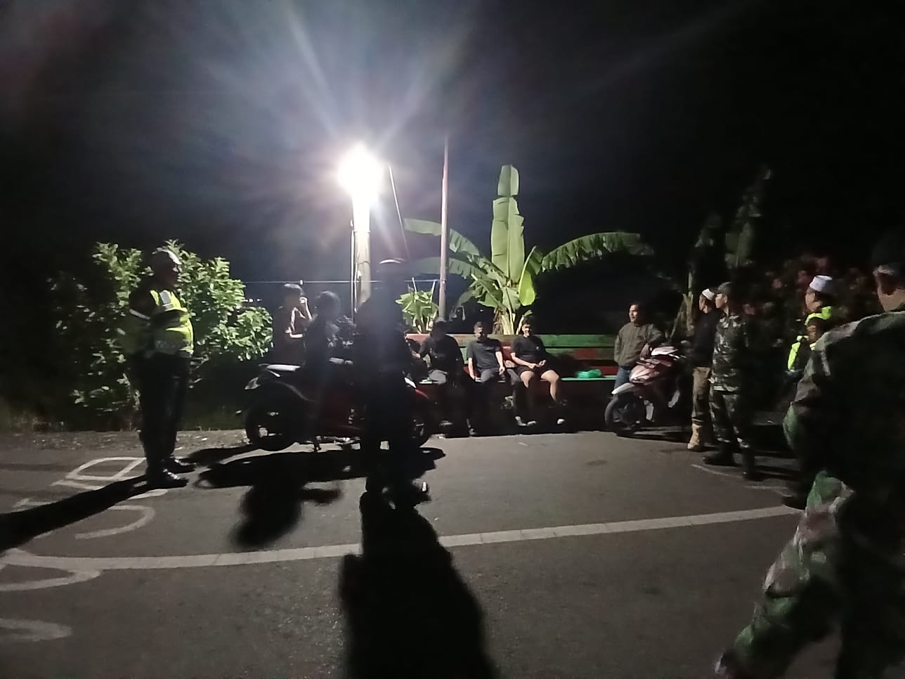 Polres HSU Gelar Patroli Terpadu Dini Hari Selama Ramadhan 1447 H, Wujudkan Keamanan dan Kenyamanan Masyarakat