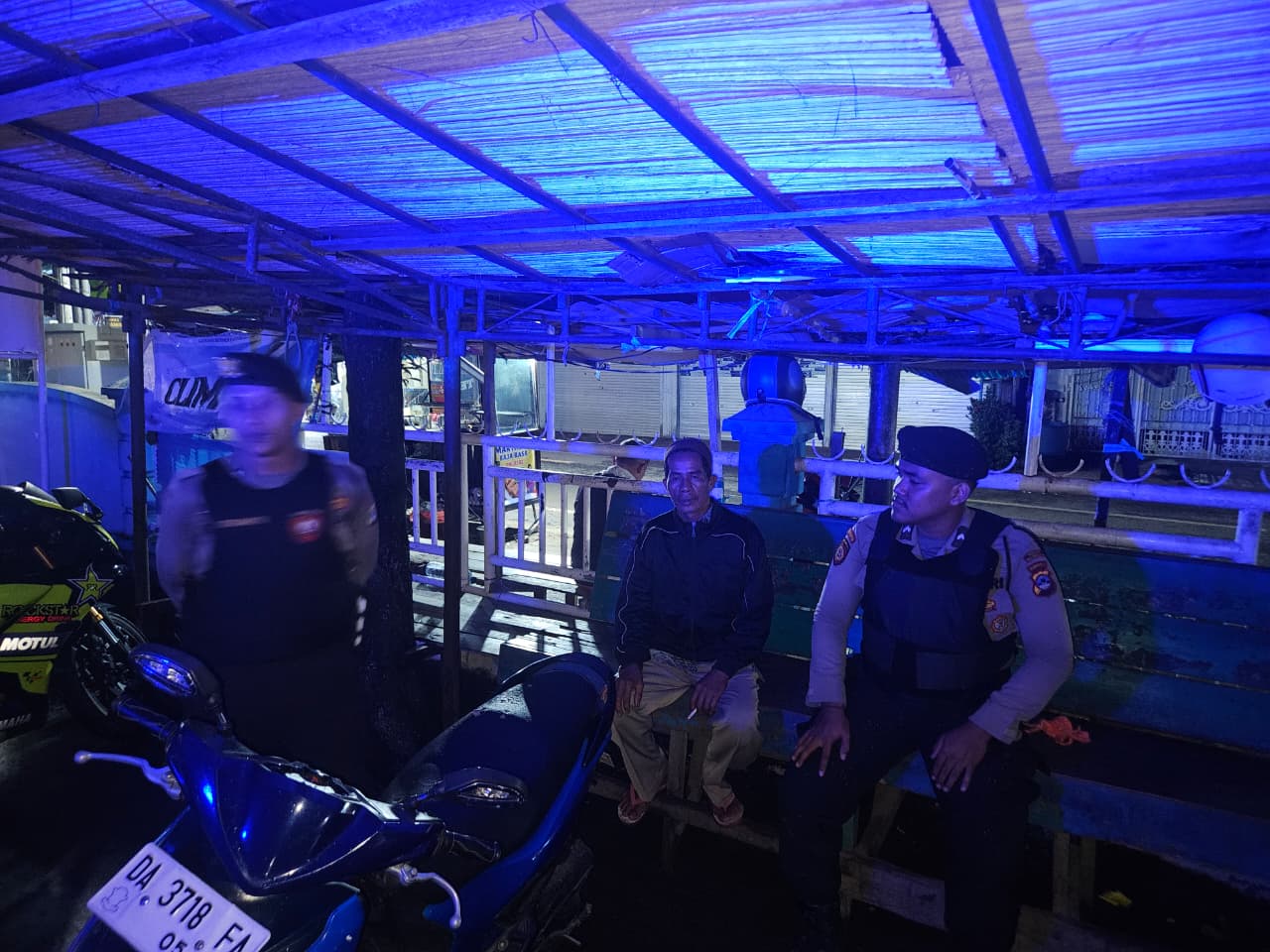 Sat Samapta Polres Hulu Sungai Utara Gelar Patroli Bailang untuk Cegah Premanisme, Tawuran, dan Kejahatan Jalanan di Wilayah Hukum Polres HSU