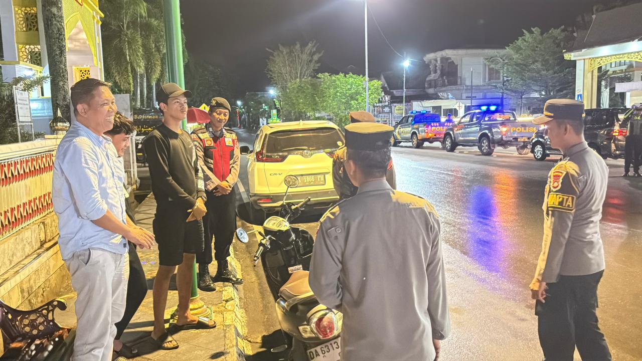 Polres Hulu Sungai Utara Intensifkan Patroli Dini Hari Selama Ramadan 1447 H untuk Menjaga Kondusifitas Kamtibmas