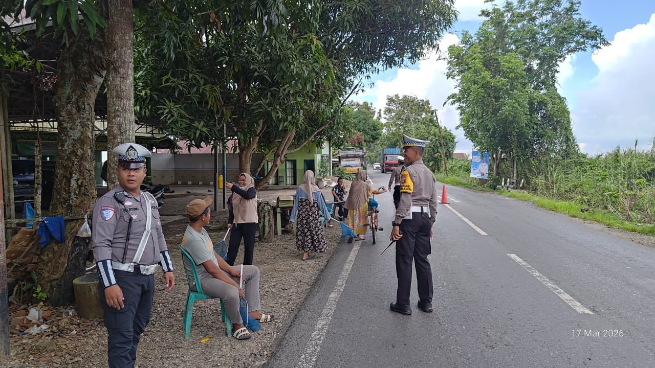 Satlantas Polres HSU Gelar Patroli Arus Lalu Lintas dalam Rangka Operasi Ketupat Intan 2026 untuk Pastikan Kelancaran dan Keamanan Menjelang Idulfitri